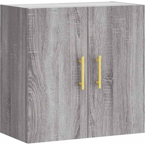 Maison Exclusive - Armoire murale sonoma gris 60x31x60 cm bois d'ingénierie (1/5)