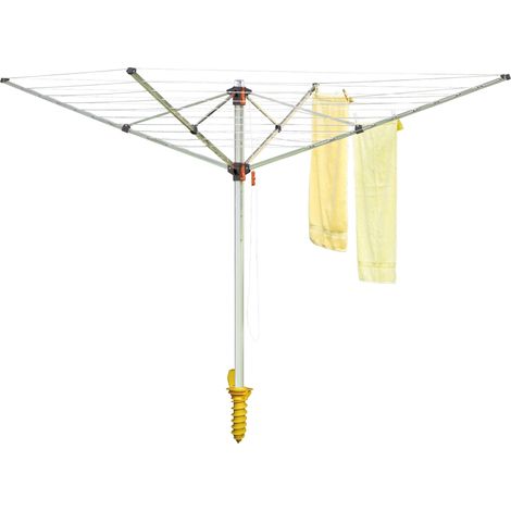 Juwel Wäschespinne ComfortPlus 600 5-6 Wäscheladungen hähenverstellbar 140-175cm