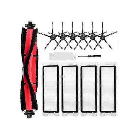 Pièces de rechange pour aspirateur Q5 Q5+ : brosse principale, filtre HEPA, brosse latérale (1/5)