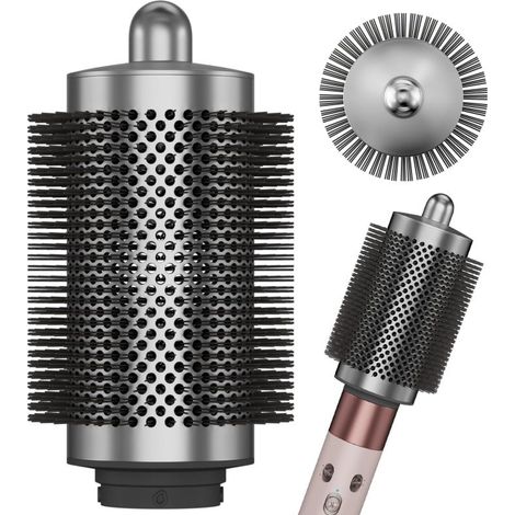 Für Dyson Airwrap runde und ovale Lockenkämme (grau), kompatibel mit den Lockenstäben HS01 und HS05