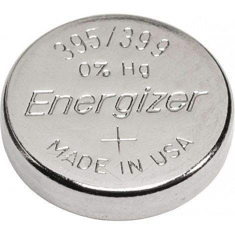 Batteria a bottone Energizer 395/399 ossido d'argento 1.55 52mAh
