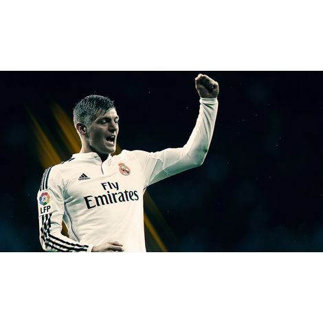 Papier peint panoramique Football - Joueur de Foot - 130 cm x 73 cm (1/2)