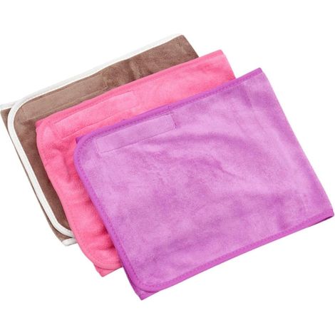 3pièces Lot de Serviettes De Salon Microfibre Souples Et Absorbantes pour Cheveux Après Bain Ou Spa