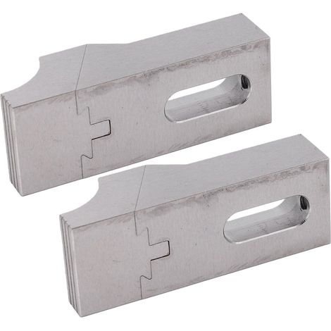 Set of 2 Low Profile Side Vises, CNC M6 Mounting Flanges (1/5)