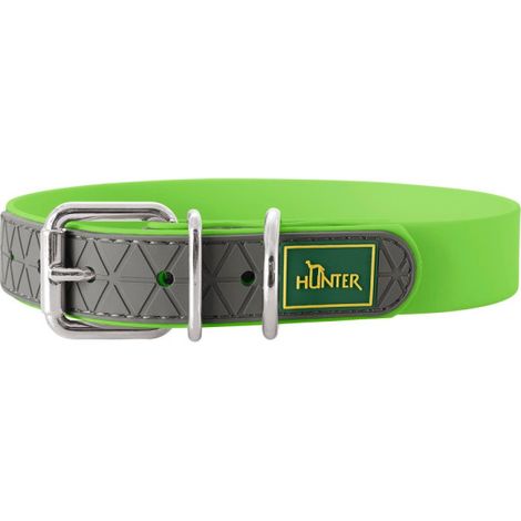 Collier pour Chien Hunter Convenience Taille S Vert (28-36 cm) (1/3)