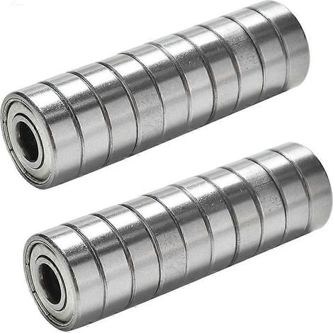 20 roulements à billes miniatures 608zz pour patins à roulettes (8 x 22 x 7 mm) pour imprimante 3D (1/5)