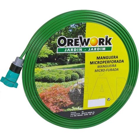 Manguera multiperforada  7,5 mt Orework