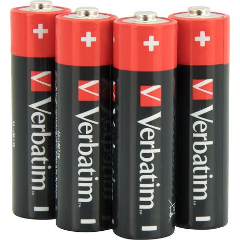 Verbatim Alkaline-Batterien AA, 10er-Packung, 49875