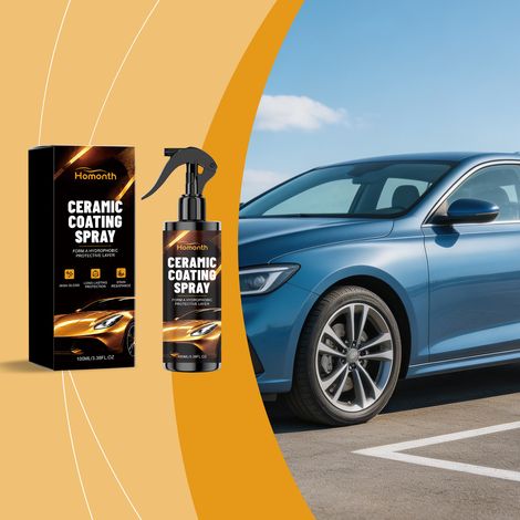 Ceramic Coating Spray for Car Paint Care, Cleaning, Refurbishing, Gloss Enhancement, and Brightening -- 100ml -- BIEMMEDUE (1/5)
