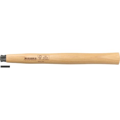 Manche en Hickory de rechange avec coin, Pour⌀ tête: 32 mm