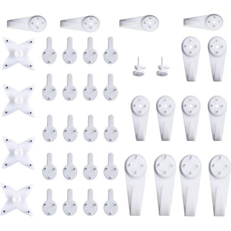 40 unsichtbare Schrauben, multifunktionale Wandhaken, spurenfrei