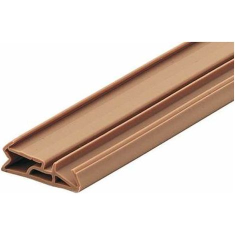 – Joint d'isolation porte entrée et pare-fumée 12mm – Silicone beige 5m – Étanchéité pour portes avec pivot défavorable – Installation facile (1/2)