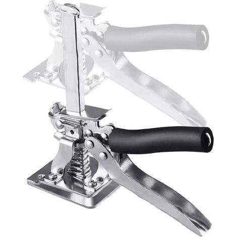 1 Stück Handheber, Arbeitssparende Arm Heber Wagenheber Höhenverstellung von 0,5-10 cm Klemmwerkzeug 400 Kg für Schwere Türen, Bretter, Heber, Schrank (1/5)
