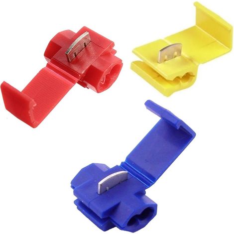 55 raccords instantanes electriques connecteurs rapides assortis (1/5)