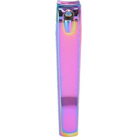 Coupe-ongles en acier carbone, lime à ongles dégradé, outil de manucure professionnel, coupe-ongles élégant pour soin des ongles. (1/5)
