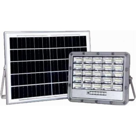 Trade Shop - FARO LED PANNELLO SOLARE 100W LUCE FREDDA TELECOMANDINDICATOR CARICA TK08-100 W - (1/5)