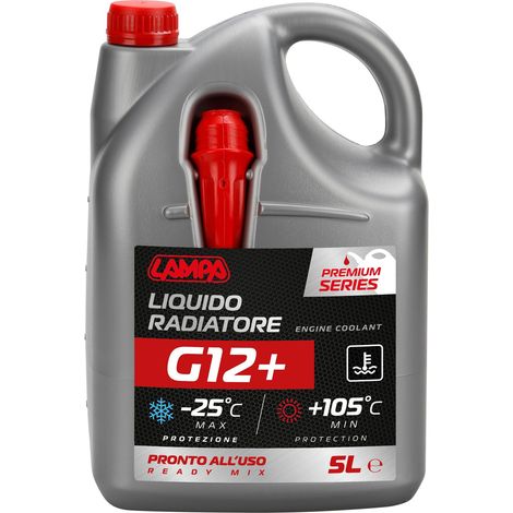 Premium Series Rosso G12+, liquido radiatore - (-25°C / +105°C) - 5 L