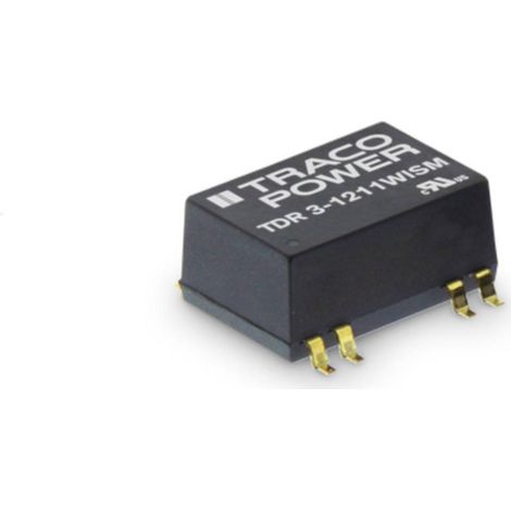 TracoPower TDR 3-2423WISM Convertitore DC/DC da circuito stampato 24 V/DC 15 V/DC, -15 V/DC 100 mA 3 W Num. uscite: 2 x (1/2)