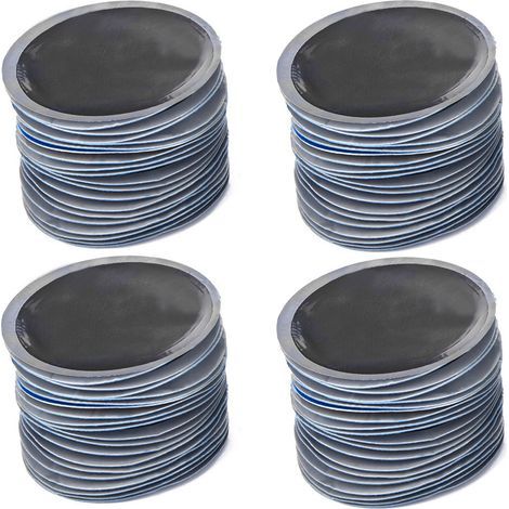 80 Stück/Box 58 mm runde Reparaturflicken aus Naturkautschuk für Autoreifen, schlauchlos (1/5)