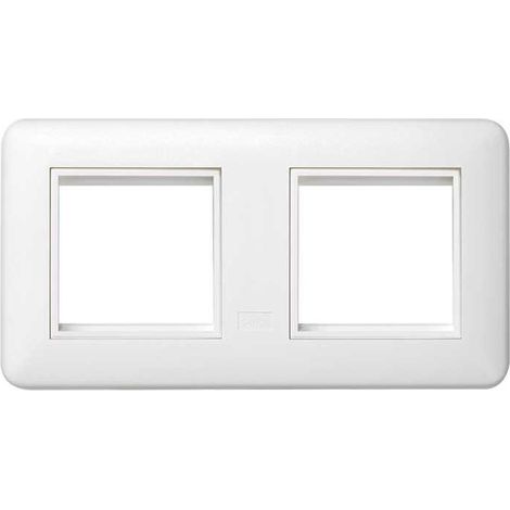 Marco K45 bastidor doble blanco nieve SIMON KR445/9