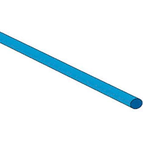 Tubo Termorretráctil  1,6mm AZUL 1m