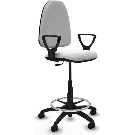 Silla de Oficina Piqueras y Crespo BFN01RN Blanco Alta