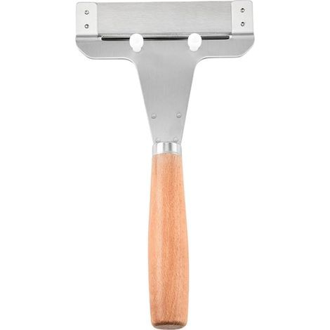 Éplucheur multifonction Éplucheur de cuisine en acier inoxydable robuste et polyvalent Pour concombres, papaye, appartement, ferme, jardin, barbecue, pique-nique, camping (1/5)