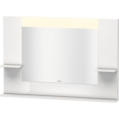 Miroir DuravitVERO 142x1200x800m avec éclairage Gris Doloaveci brillant