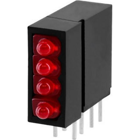 Vossloh Schwabe WU-1841 LED-Baustein Rot 1.8 mm 32 mcd Bulk