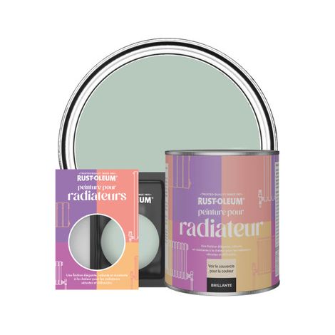 Peinture pour Radiateur, Finition Brillante - Vert d'Eau (1/3)
