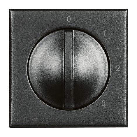 Selettore 0-1-2-3 nero Bticino Axolute HS4016