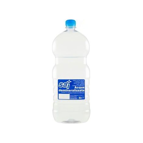START Acqua Demineralizzata 2L pura e senza minerali ideale per batterie