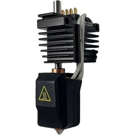 Pour FLASHFORGE Creator 5, Creator 5 Pro Buse C5 Hotend Acier trempé 0,4 mm Pièces d'extrudeuse Creator 5 (1/5)