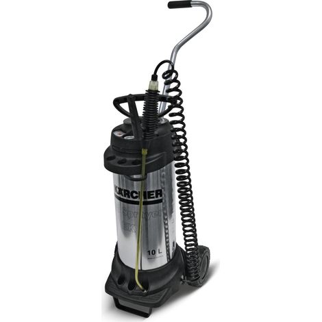 KARCHER Pulverisateur a Detergent EK 1 63946280, Capacite de 10 L, Pompe Manuelle Integree, Poignee Ergonomique, Controle de Niveau, Garantie 2 ans