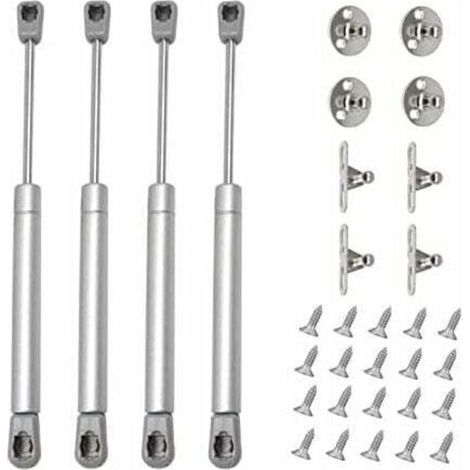 Stück Gasdruckfeder 60N Hydraulik-Möbeldämpfer Türdämpfer für Schränke, Kleiderschränke, Bücherregale und Möbel (4, 60N) (1/5)