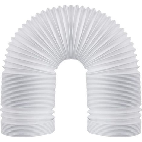 Tuyau flexible pour climatiseur Tuyau de climatisation de 1,5M de long,150mm pour climatiseur,hotte aspirante,sèche-linge,déshumidificateur (1/4)
