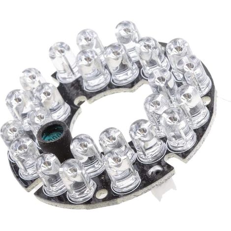 Module infrarouge 24 LED 850 nm pour système de surveillance caméra (1/5)