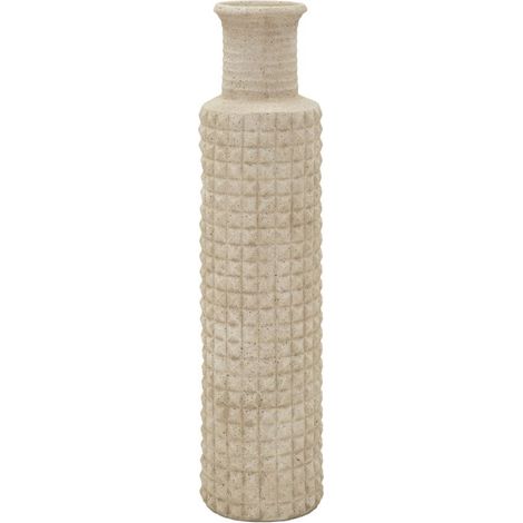 Vase Design Effet Sable "Sand" 97cm Beige (1/5)
