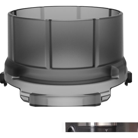 2-teiliges Set: Kaffeefiltertrichter, Zubehör für Kaffeemaschinen, kompatibel mit der Ninja Espresso ES601
