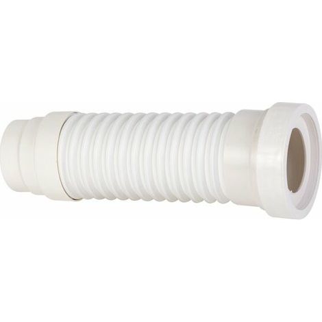 Verlängerbares WC-Rohr – 240 bis 390 mm