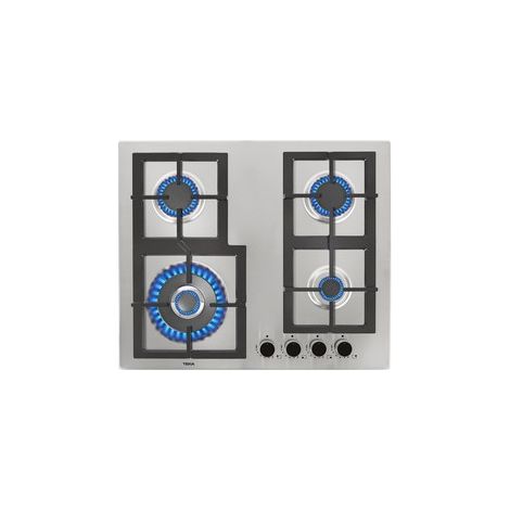 Placa de Gas Teka EFX 60.1 4G AI AL DR CI 4 Fuegos Doble Anillo Inox (1/2)