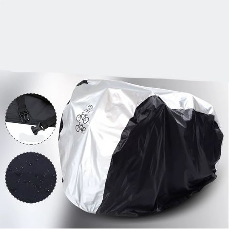 Housse Velo Exterieur Anti-UV Protection Poussière Résistant Impermeable Couverture de Vélo