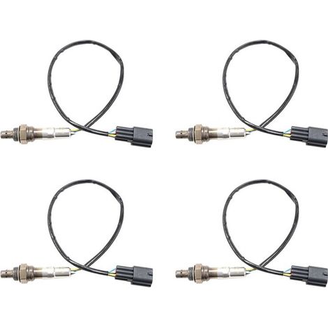Cuatro sensores de oxígeno (sensor Lambda O2 234-5058 213-4610) adecuados para la Serie 3 M3 2.0L 2.3L 2006-2009 y la Serie 5 M5 2.3L 2008-2010.
