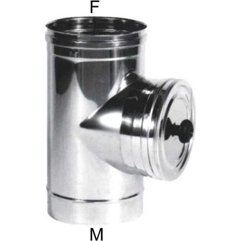 Tube en inox 13X 28 Porte d'inspection Maral