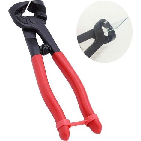 Pince coupante / grignoteuse professionnelle 200 mm avec pointe en carbure céramique (1/5)