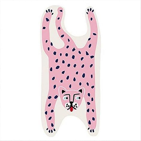 Teppich in Tierform, 60 x 120 cm, Kawaii, rutschfest, für Nachttisch/Bodenteppich A (1/5)
