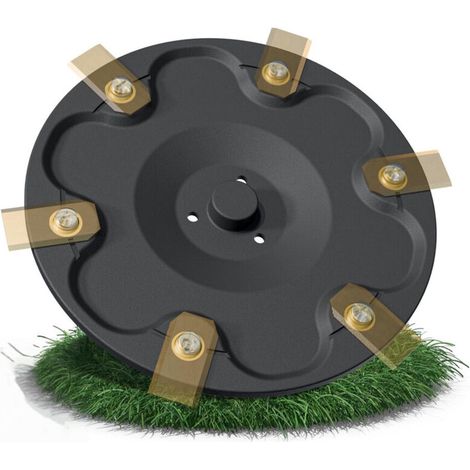 Disque de coupe tuning 6 lames en fibre de verre pour tondeuse robot Segway Navimow i105E/i108E/i110n – livré sans lames