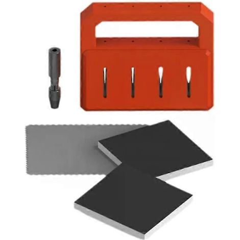 Reparatur- und Schärfwerkzeug-Set für Airbrush-Nadeln – Wartungs- und Polierzubehör für 2-mm-, 3-mm- und 5-mm-Nadeln (1/4)