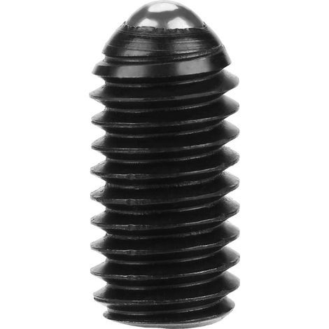 Piston à bille, 10pcs haute qualité M6 filetage à vis à six pans creux en acier au carbone ressort de poussoirs ensemble(M6 16 (10PCS)) (1/5)