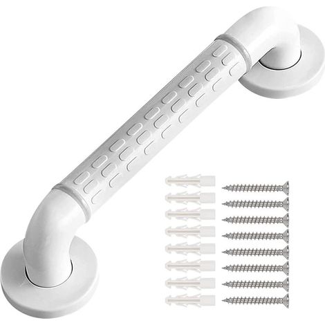 GDHZS-Poignée de sécurité 30 cm Poignée de douche en acier inoxydable Barre de sécurité Barres handicapées pour enfants handicapés enceintes et personnes âgées (1/5)